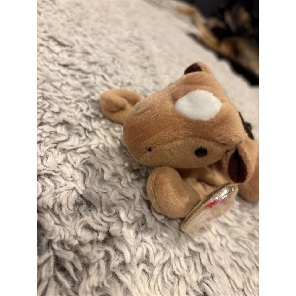 Ty‎ Beanie Baby Plush Toy Unisex OS Tan Excellent Derby Horse Fine Mane 4008